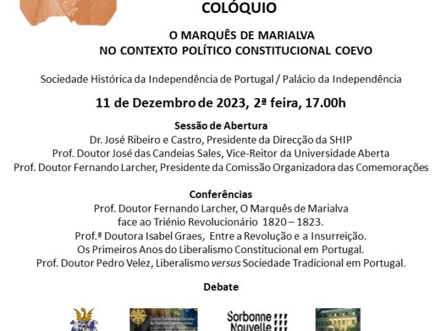 Comemorações Marquês de Marialva 4ª sessão