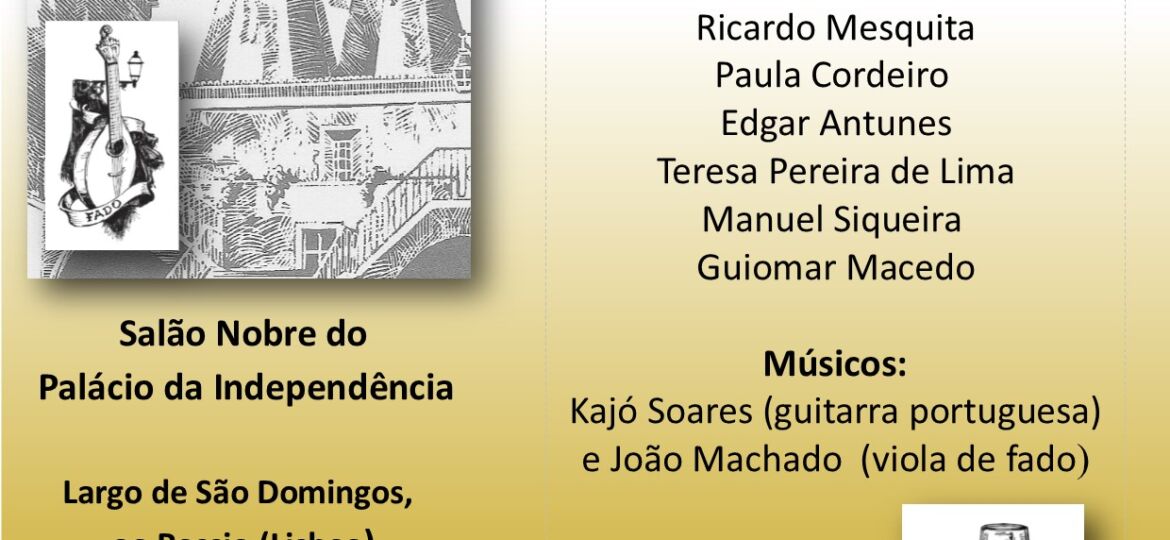 Fados no Palácio - Sessão de 08.11.2023