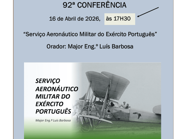 Serviço aeronáutico Militar16 de Abril 2026